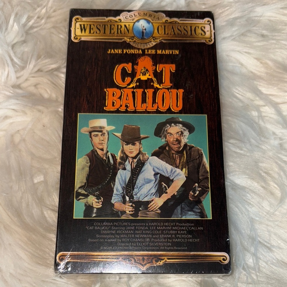 Western Classics Cat Ballou VHS